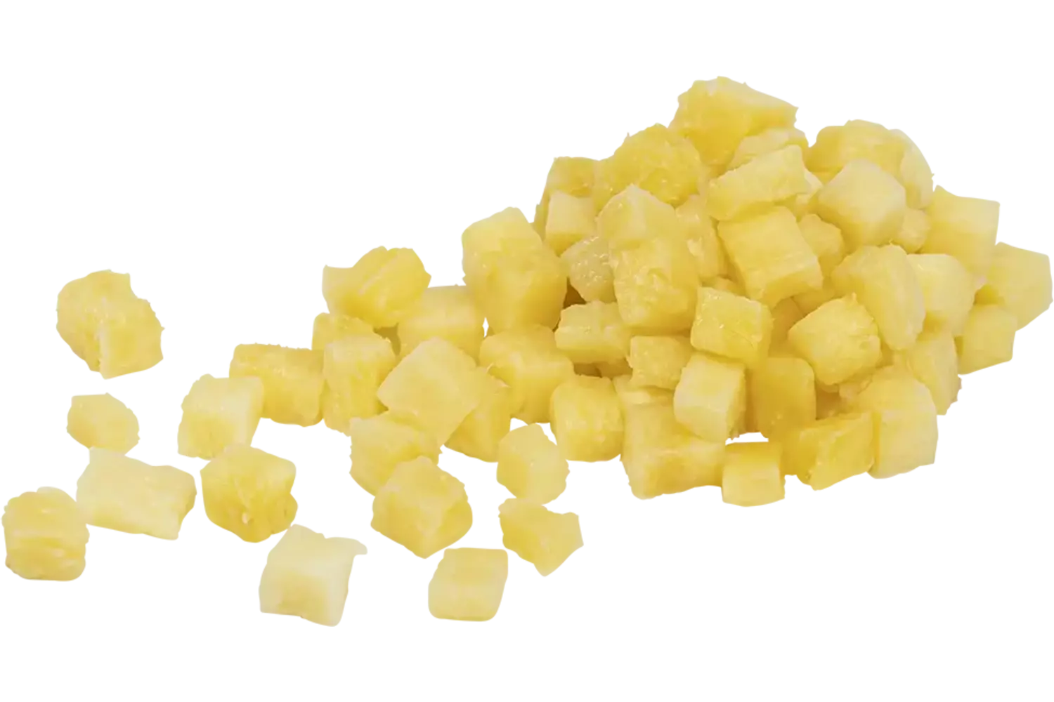 Ananas brunoise 10mm 1kg kist 4 stuks